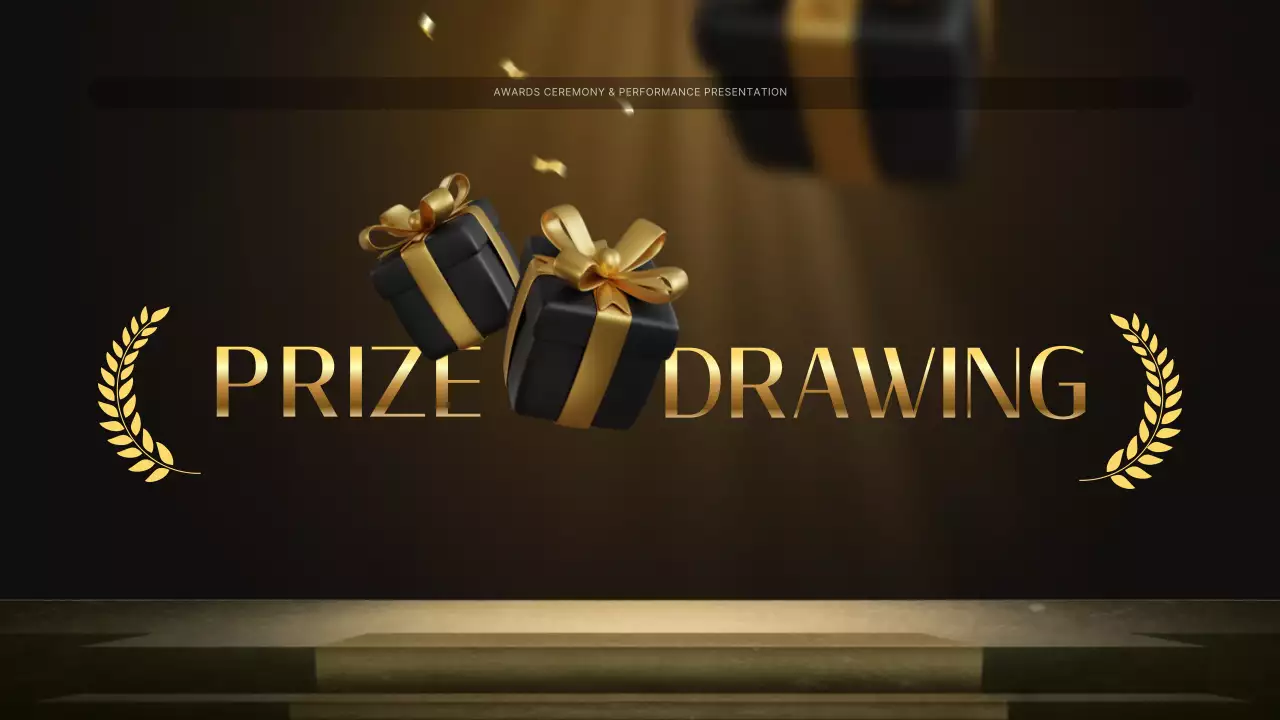 Gold Elegant Awards Presentation