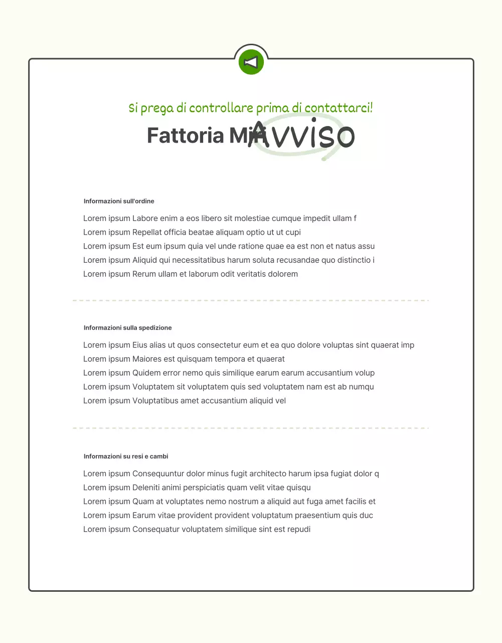 Promuovere la vendita di cavoli di base verdi e chartreuse