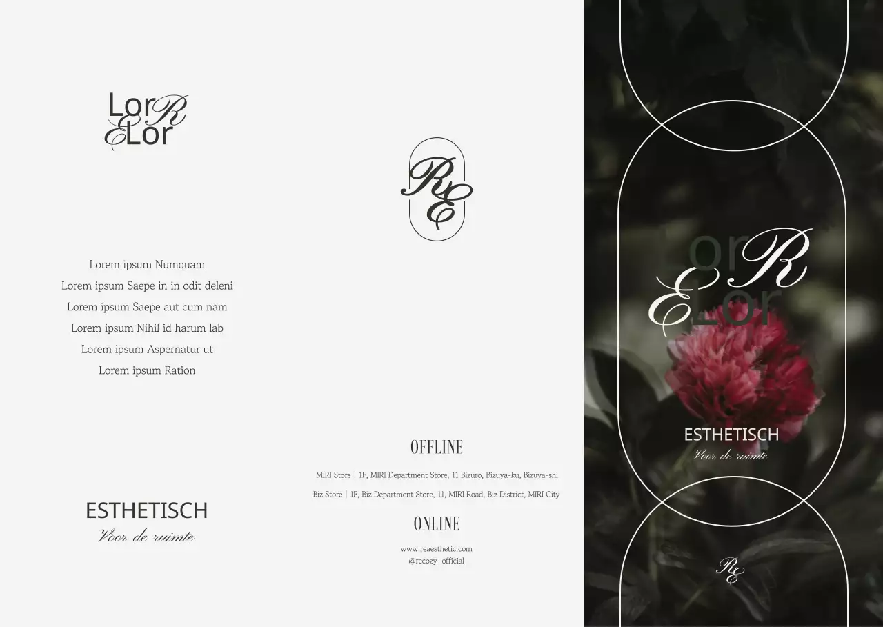 Introductie van een verfijnd esthetisch cosmeticamerk