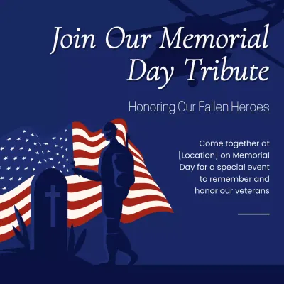 Navy Classic Memorial Event Social Media Post