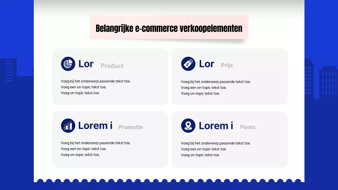 Marktonderzoeksrapport met basisconcept voor blauwe en witte bonnen