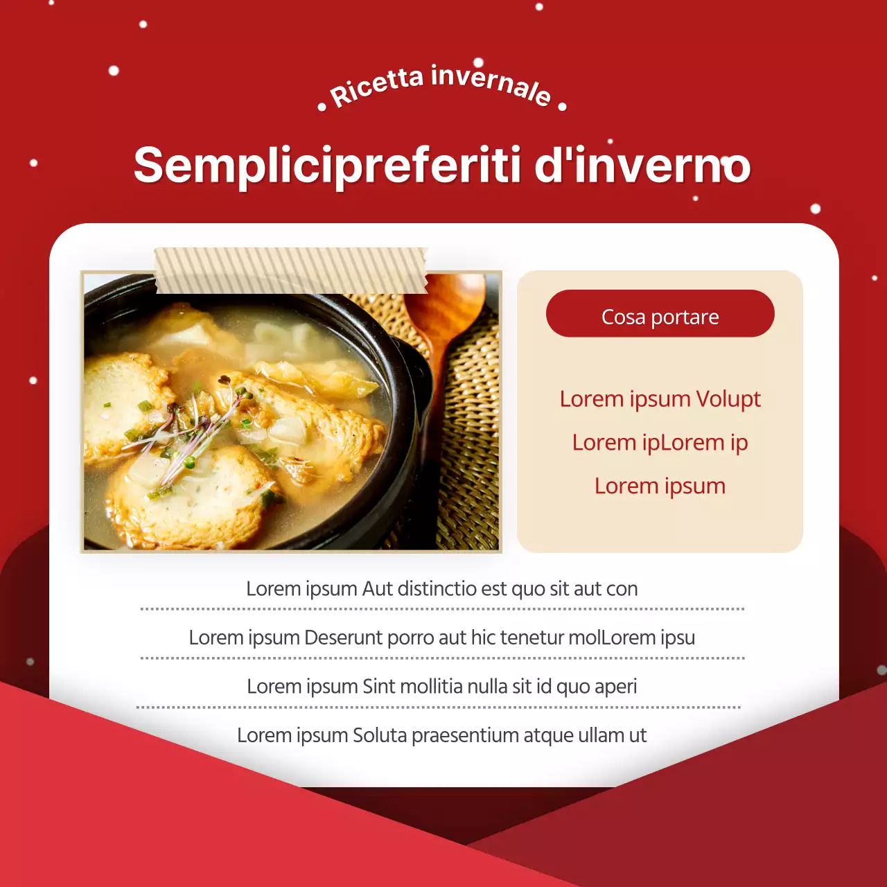 Un annuncio di marketing virale con un tocco di rosso