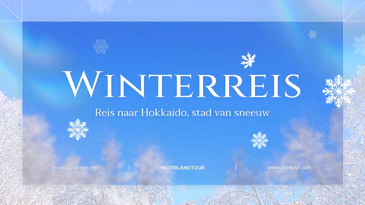 Reisinformatie voor de winter in Hokkaido, Japan: blauw en natuurlijk