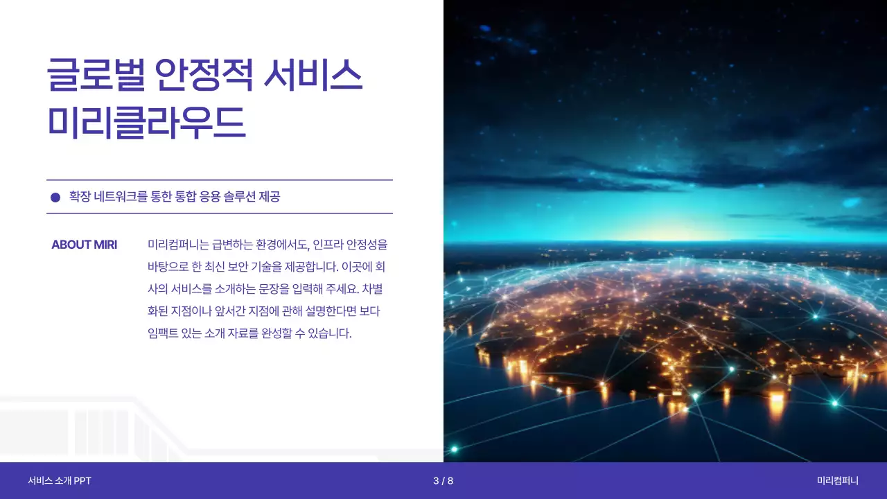 보라의 사이버의 서비스 소개서