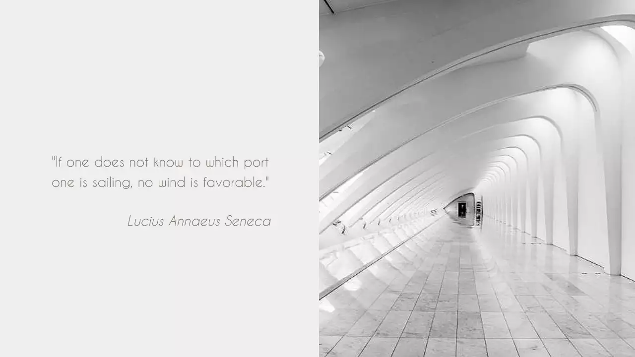 Elegant business reports in black and white