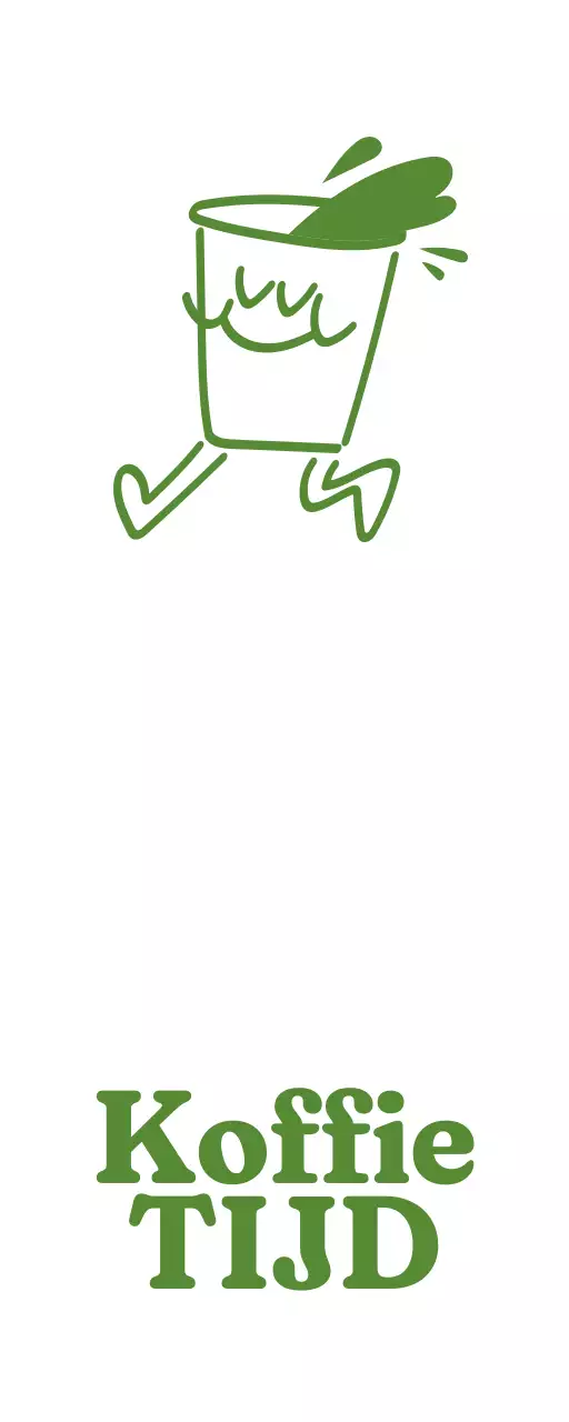 Vintage-geïnspireerde café bewegwijzering