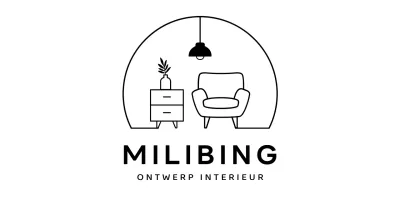 Meubelwinkel interieurevenement met illustraties van Line's meubels