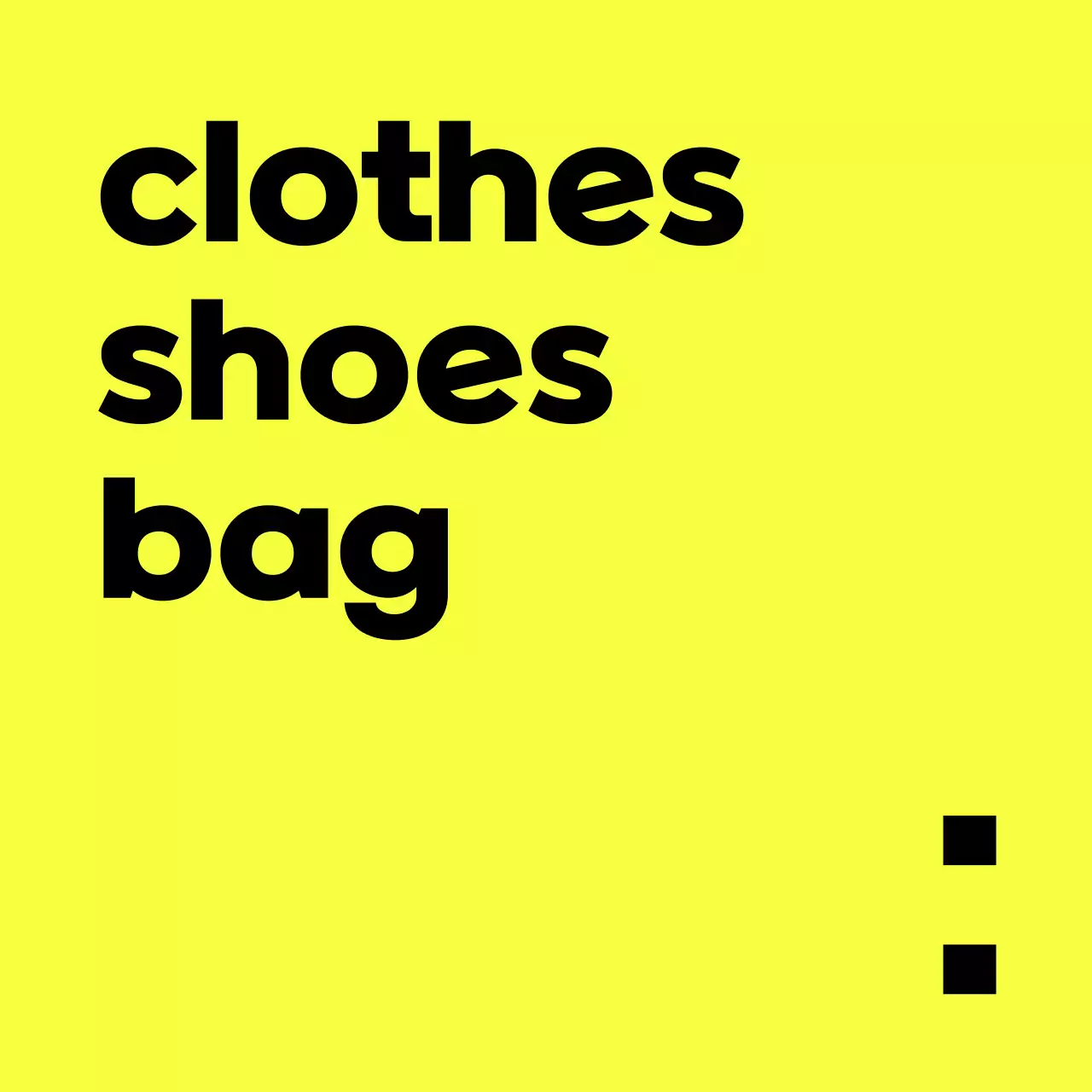 A simple, clean-lined sign for your branded editorial shop