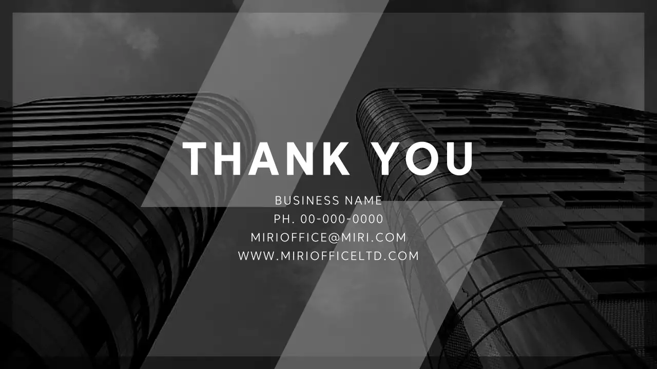 Black Minimal Business Presentation