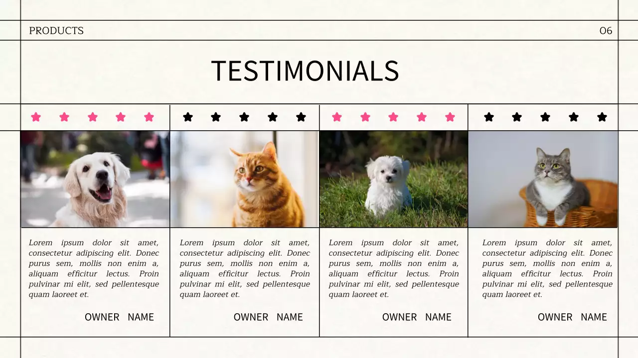 Beige Vintage Pet Newsletter Presentation