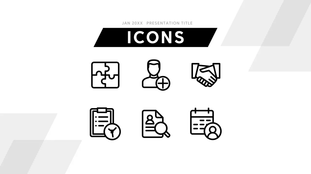 Black Minimal Business Presentation