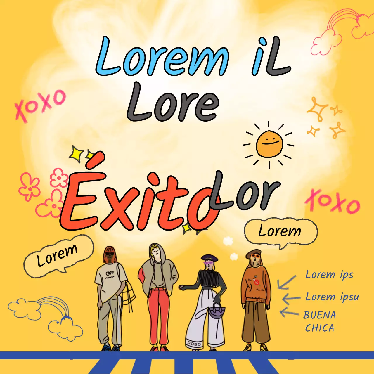 Amarillo, moderno y fresco