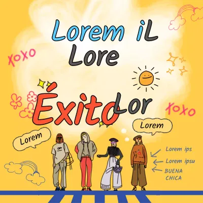 Amarillo, moderno y fresco