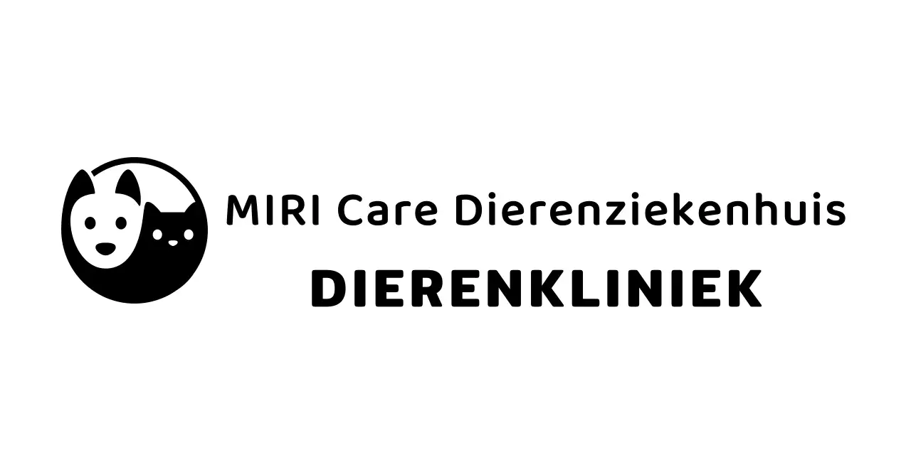 Dierenklinieklogo in de vorm van een honden- en kattenpictogram