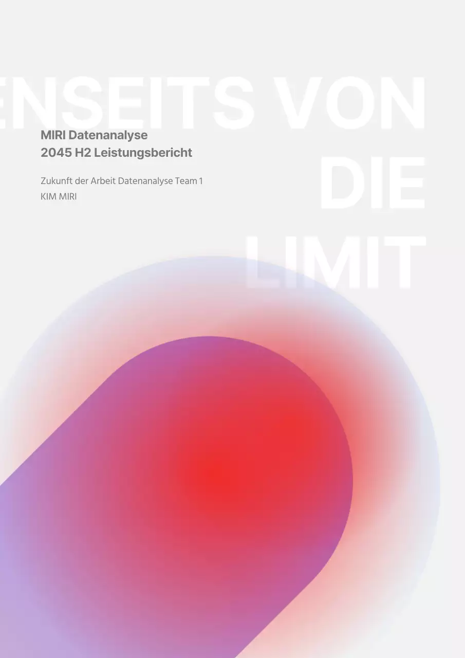 Graue, minimalistische Leistungsberichte