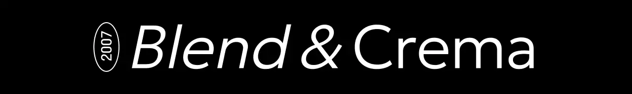 모던한 블랙앤화이트 흑백의 음료와 커피