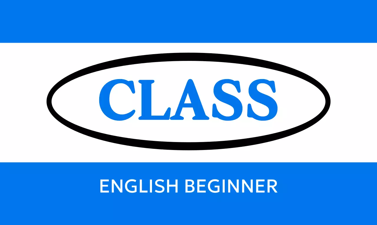 파란 배경과 가운데 원형으로 이루어진 깔끔한 디자인