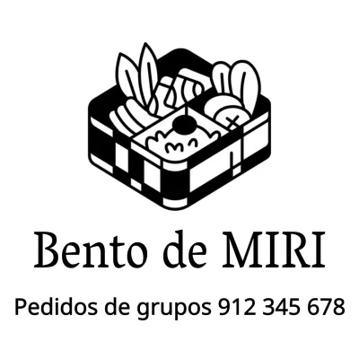 Restaurante autónomo con simpáticas ilustraciones de bento