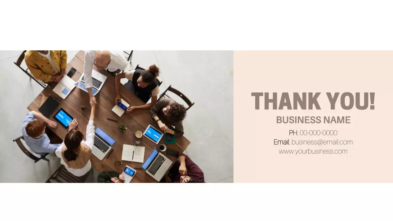 Beige Minimal Business Presentation