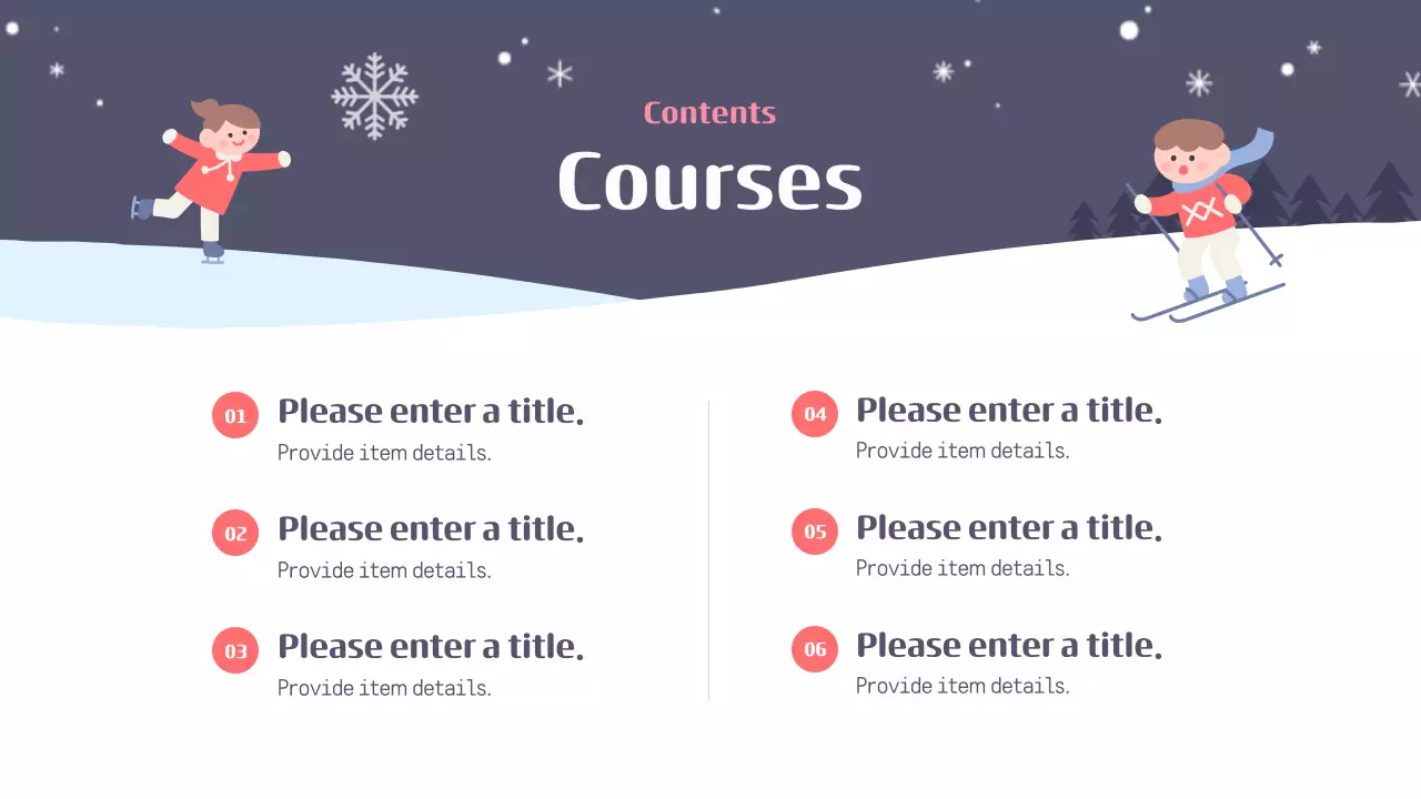 네이비 애니메이션 자원봉사 가이드 프레젠테이션