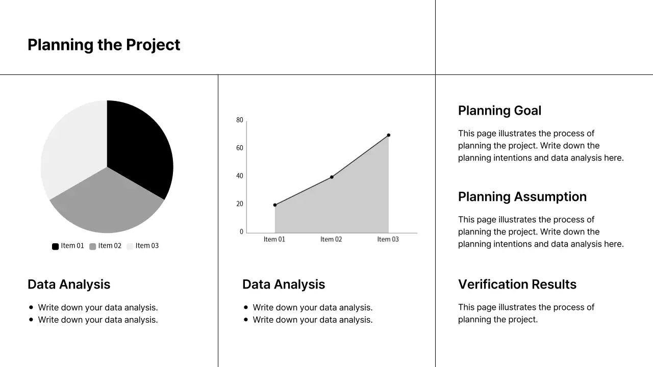 Black Minimalist Career Portfolio Presentation