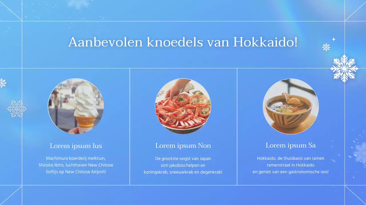 Reisinformatie voor de winter in Hokkaido, Japan: blauw en natuurlijk