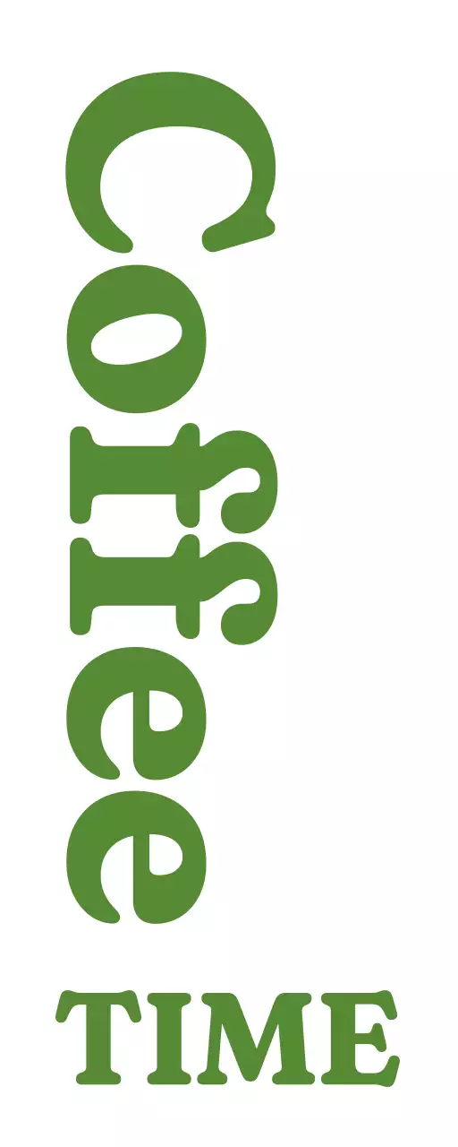 Vintage-inspired cafe sign