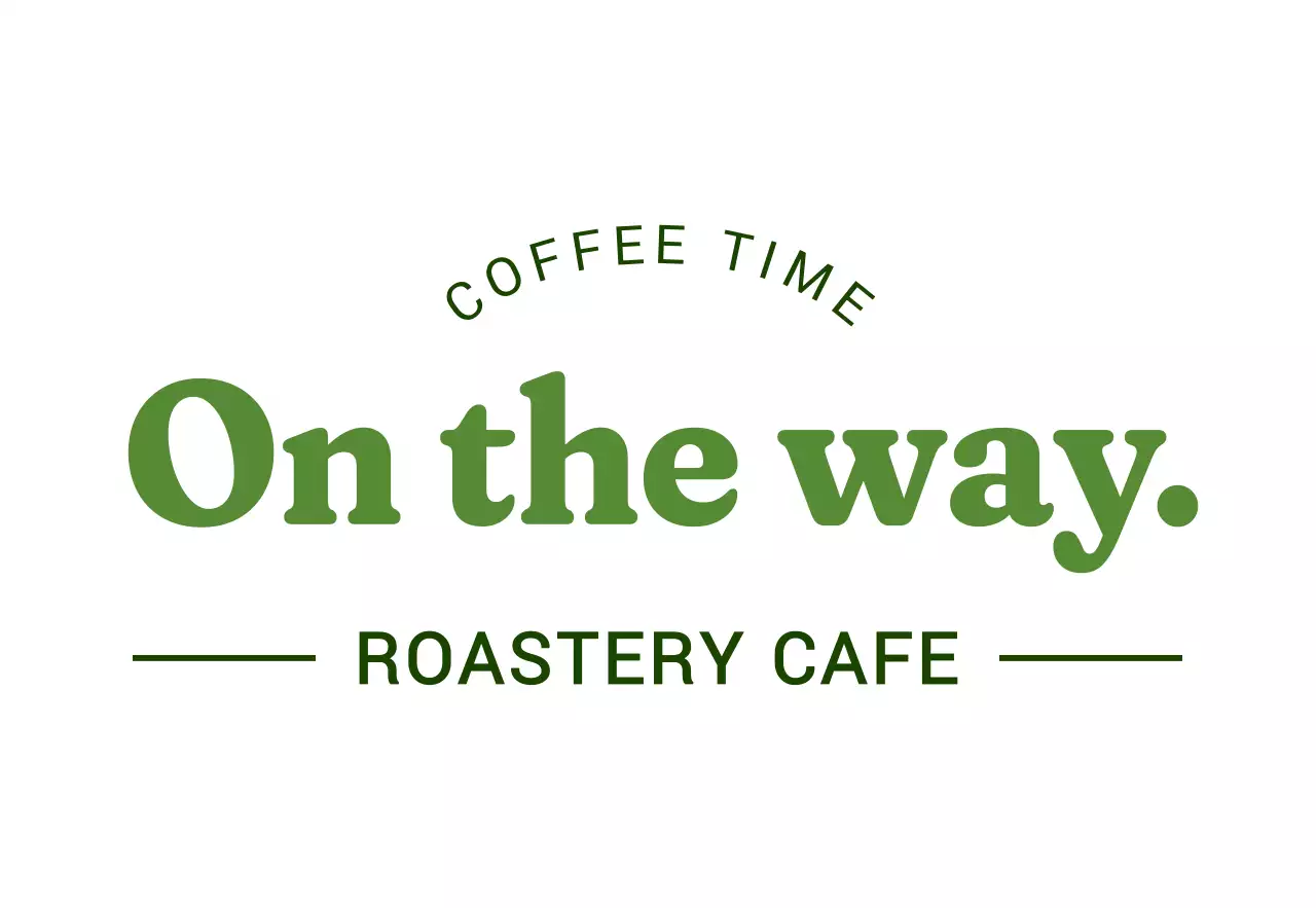 ヴィンテージ感あふれるカフェの看板