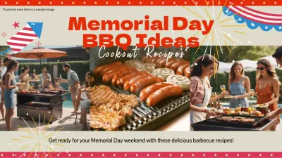 Red Traditional Bbq Promotion YouTube Thumbnail