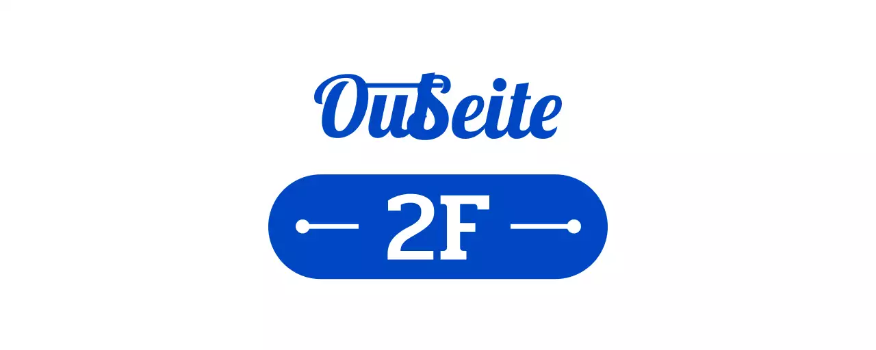 Schaufensterschild einer Brauerei im Retro-Stil mit blauen Farbtönen