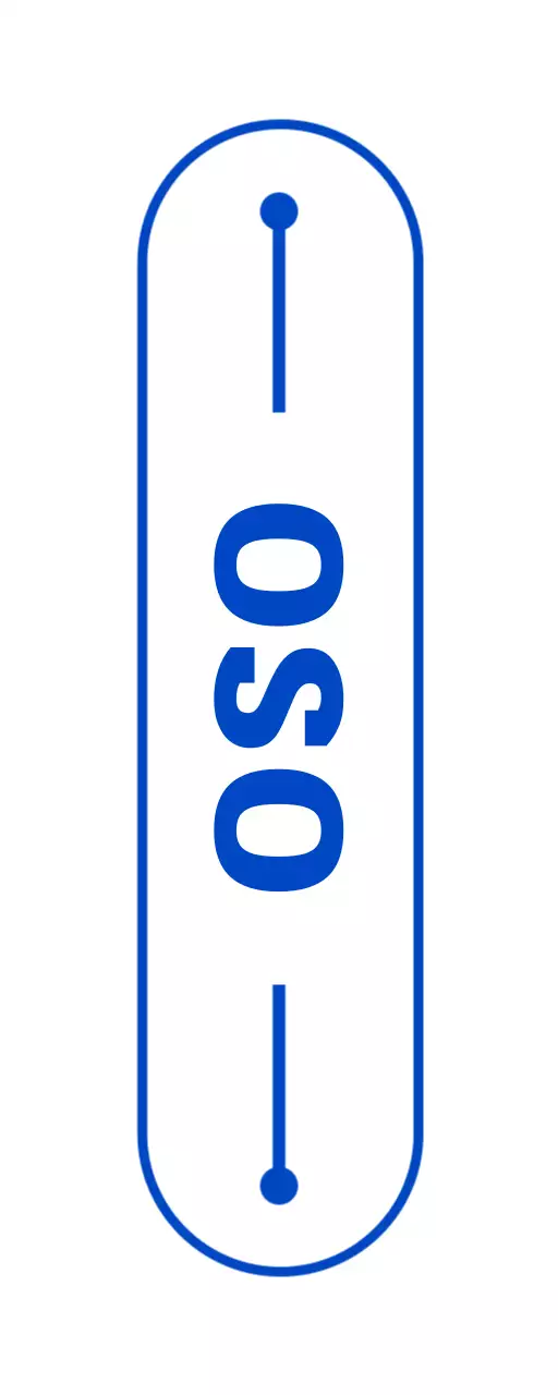 Cartel de cervecería de inspiración retro con tonos azules