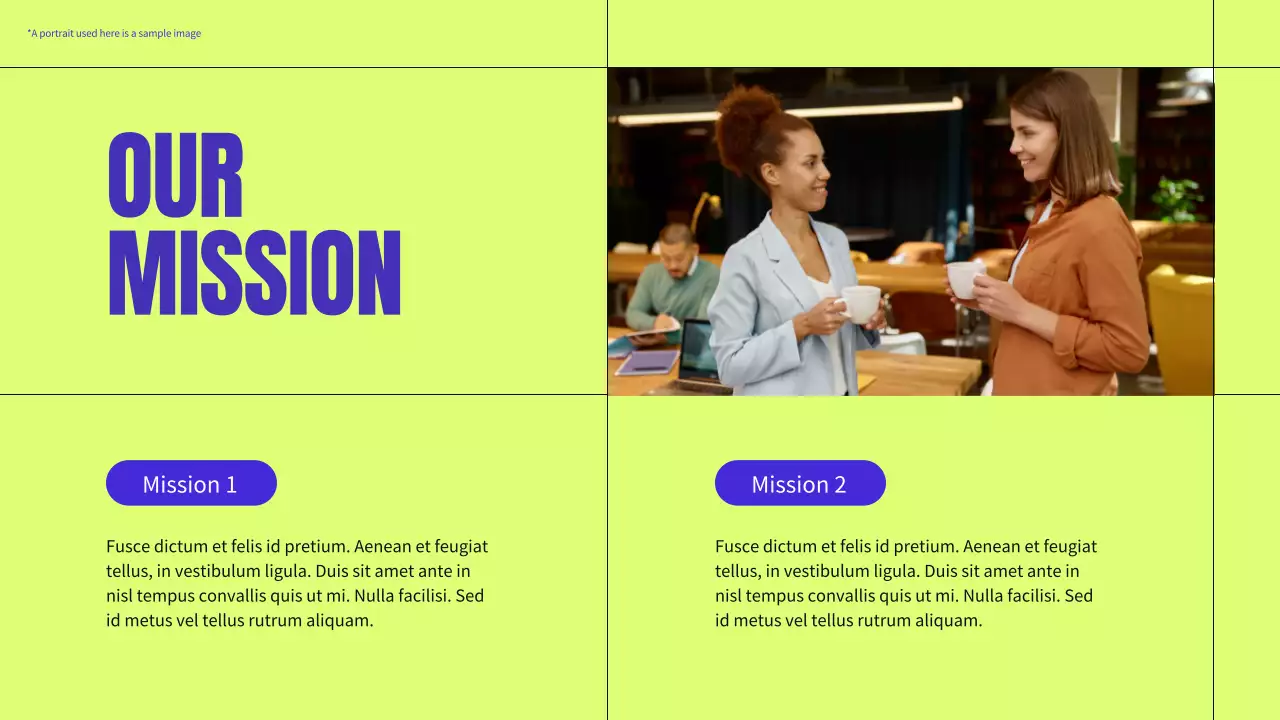 Blue Modern Business Profile Presentation