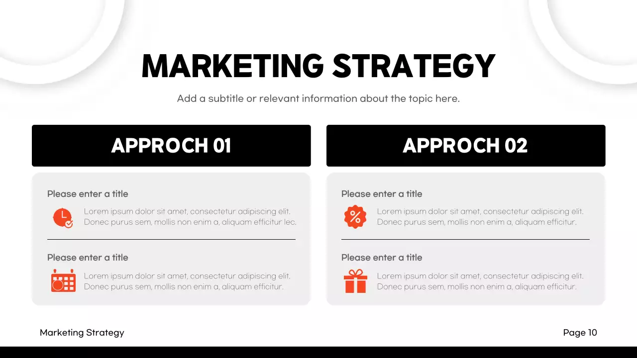 White Minimal Business Presentation