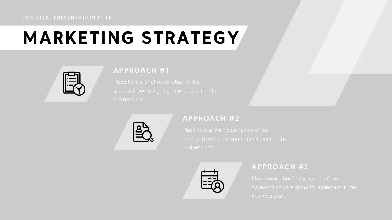 Black Minimal Business Presentation