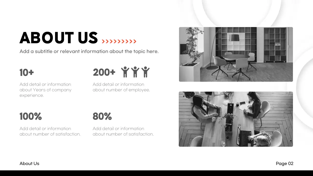 White Minimal Business Presentation