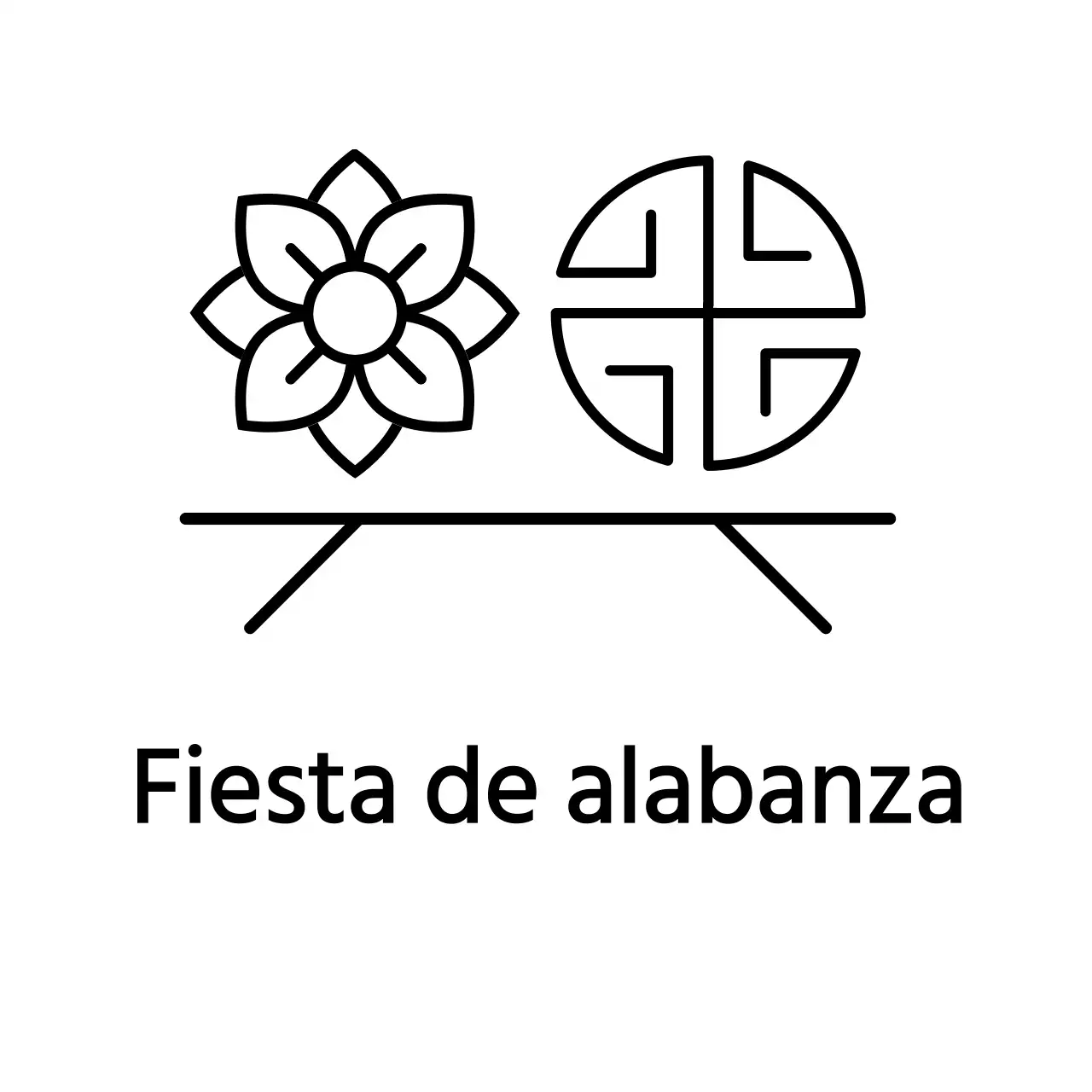 Logotipo sencillo de restaurante coreano con ilustración tradicional