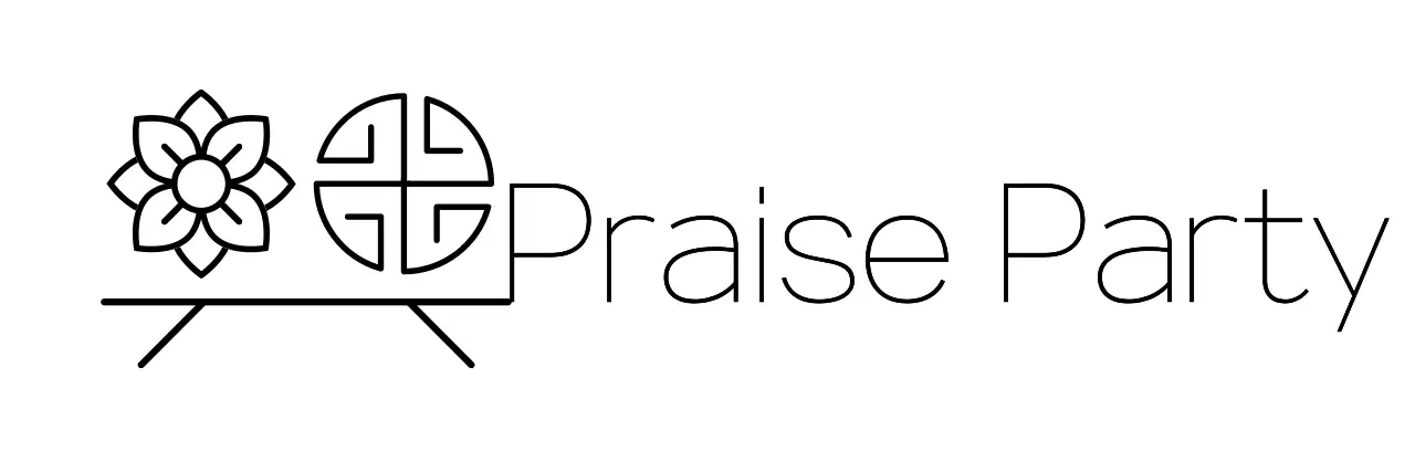 Simple Korean restaurant logo with traditional illustration