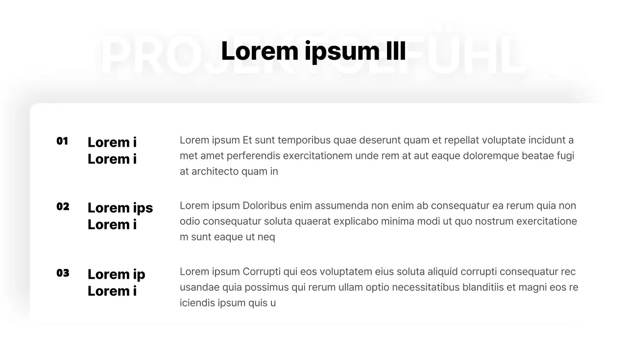 Einfache Lebenslaufmappe mit weißem Hintergrund