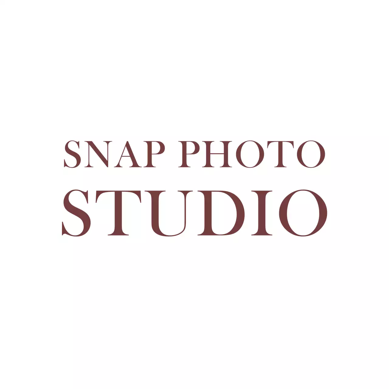 Emotional snap studio sign in brown tones