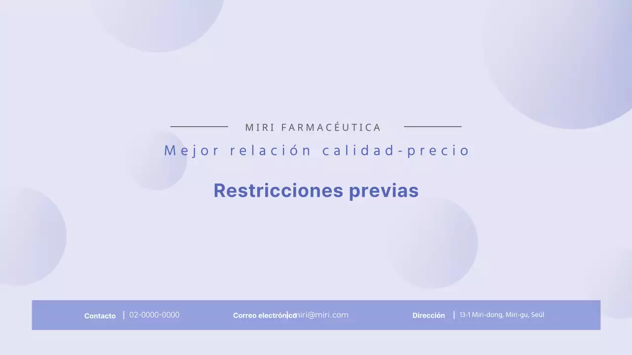 Perfil minimalista de la empresa farmacéutica médica Yonbora