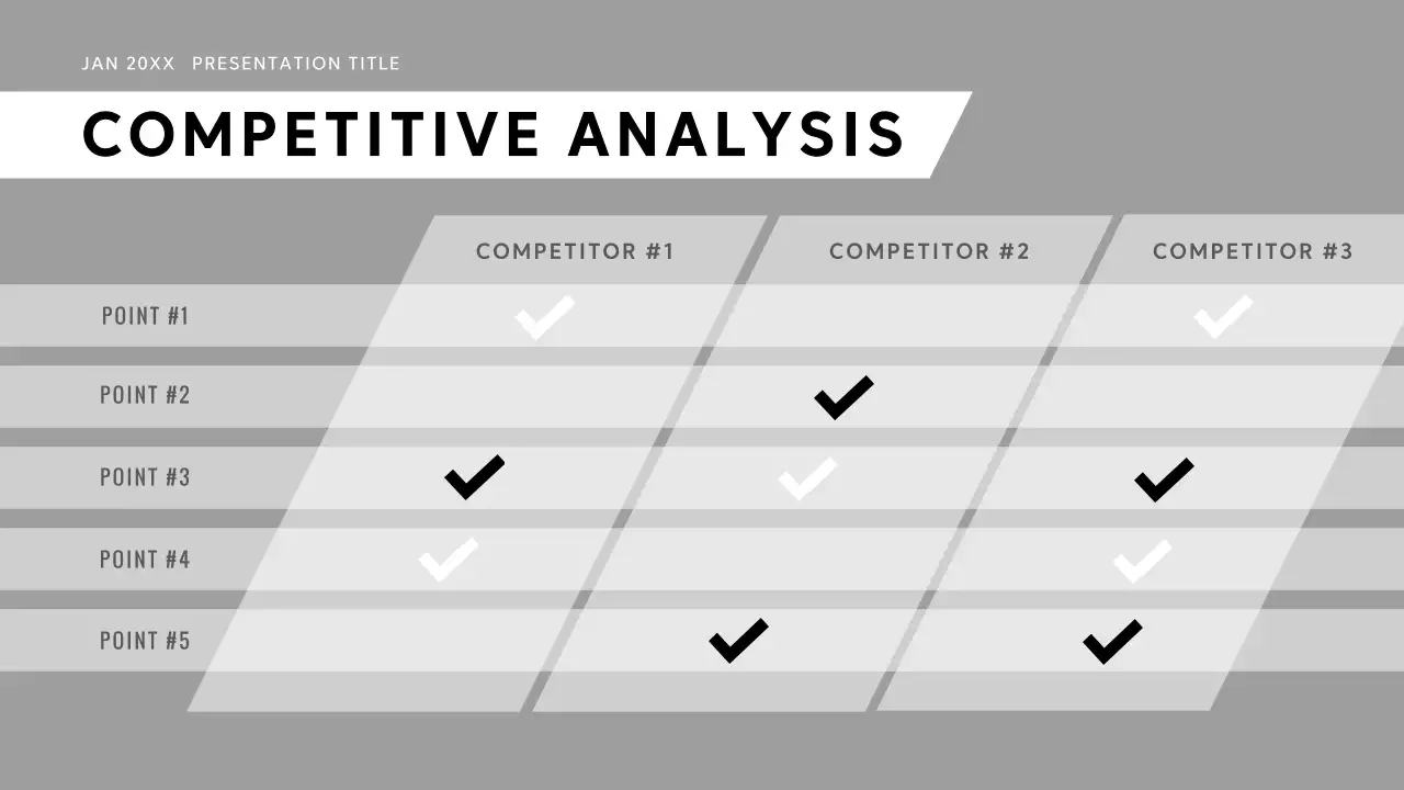 Black Minimal Business Presentation