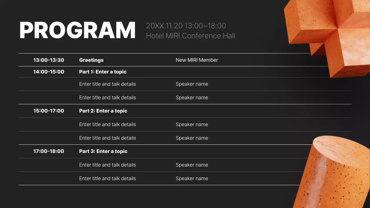 Pengumuman Konferensi Black Modern