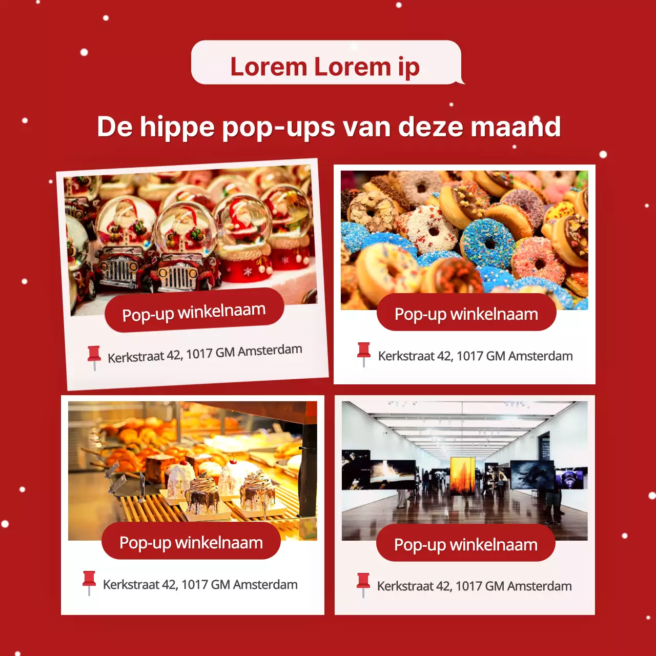 Een virale marketingadvertentie met een rode twist