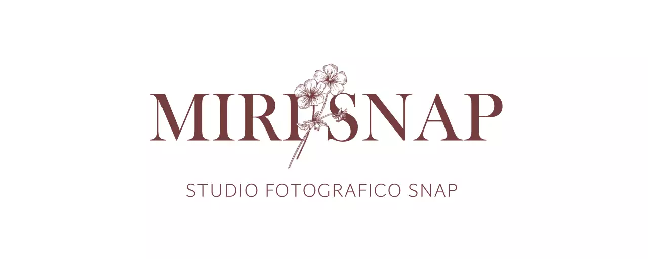 Insegna dello studio Emotional snap nei toni del marrone