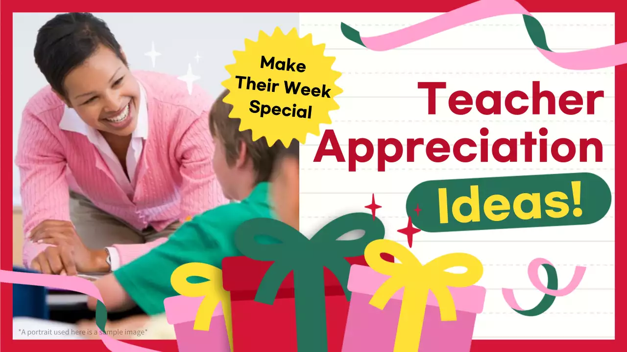 Red Modern Teacher Guide YouTube Thumbnail