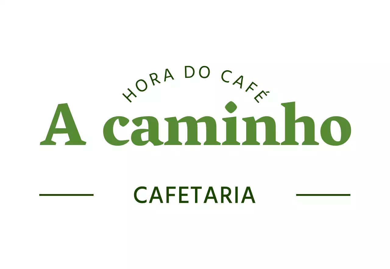 Sinalética de café de inspiração vintage