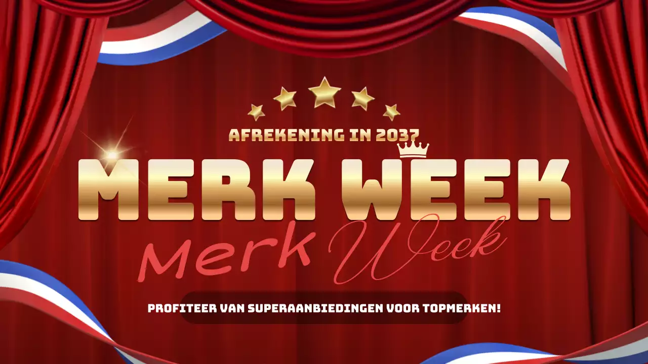 Promoot een rode en gouden promotie voor luxe winkelen aan het einde van het jaar