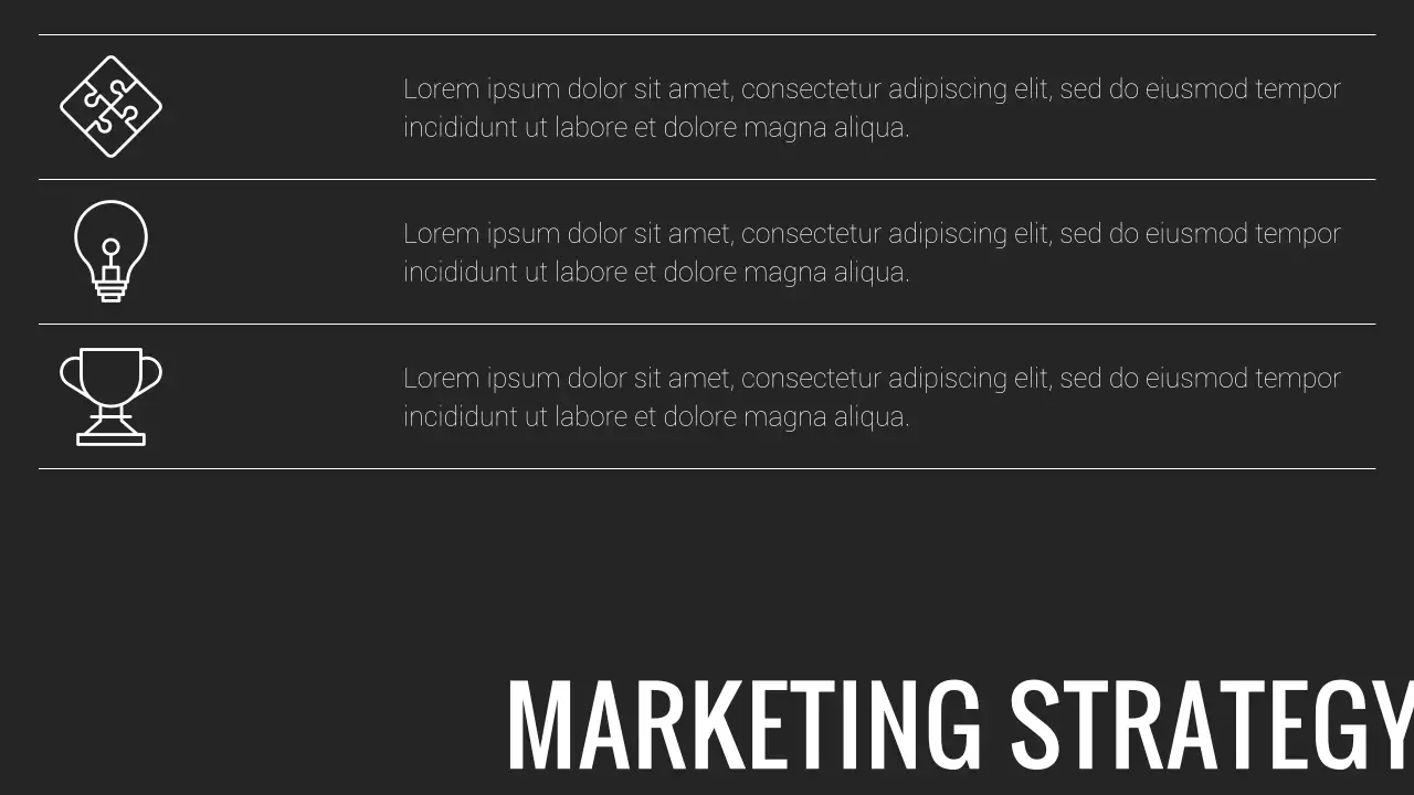 Black Minimalist Business Presentation