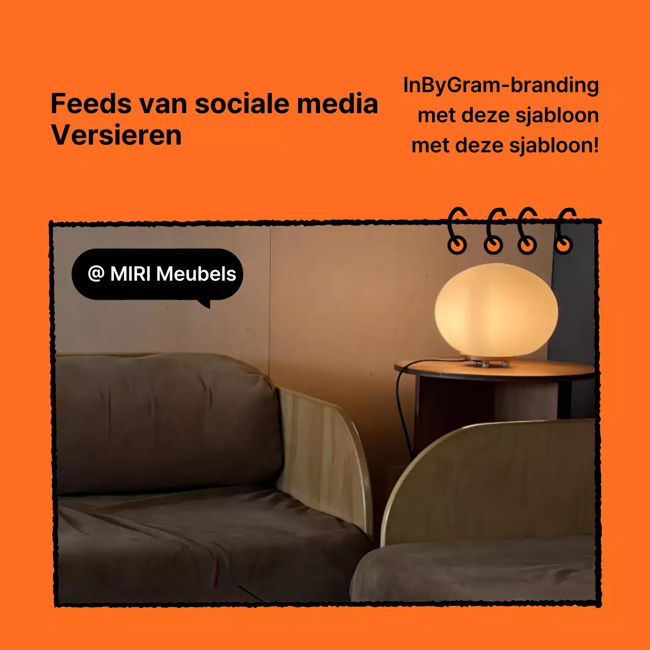 Een handleiding voor een schone merkkit in oranje en zwart