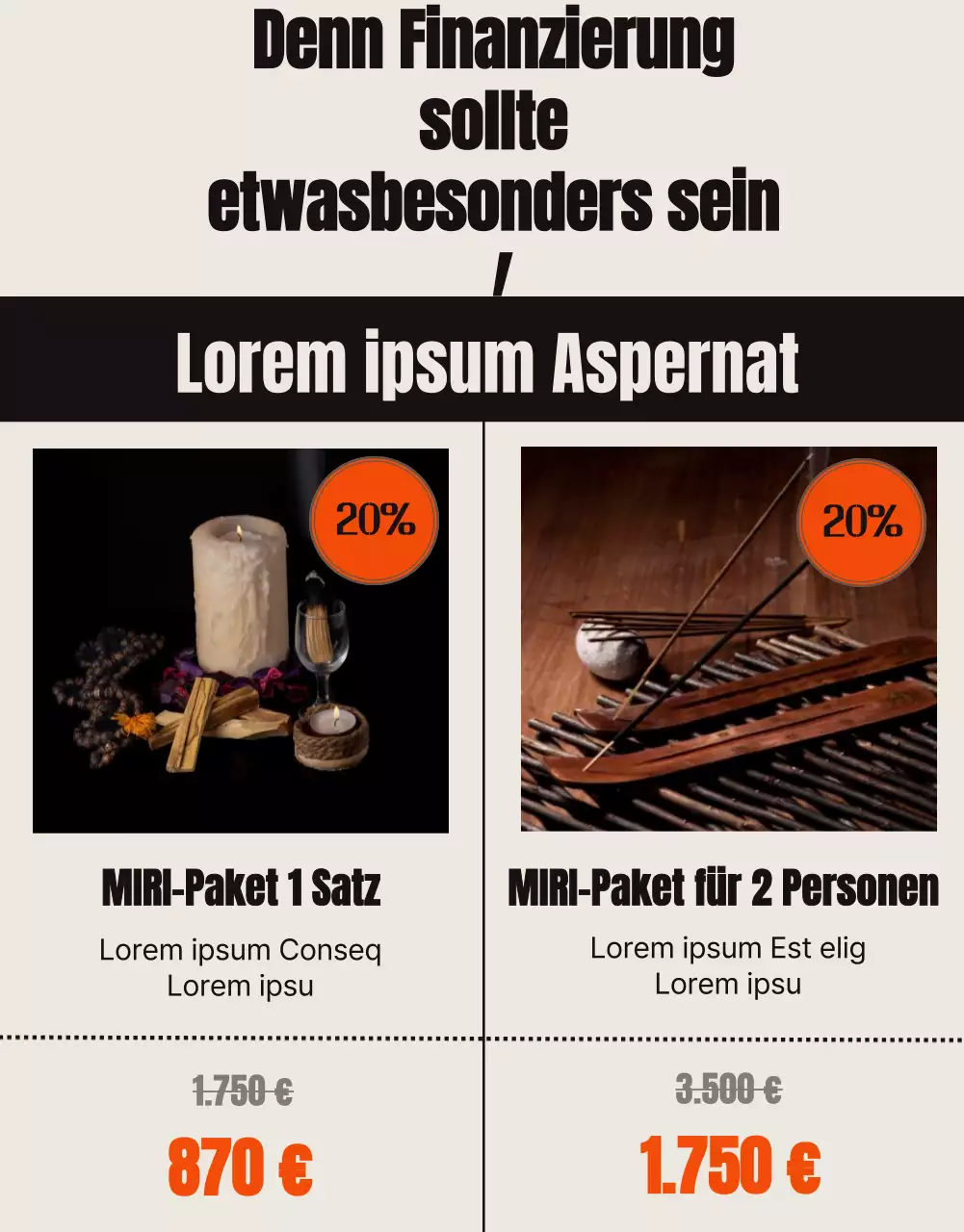 Ein klassischer Leitfaden für Fördermittel mit orangefarbenen Akzenten